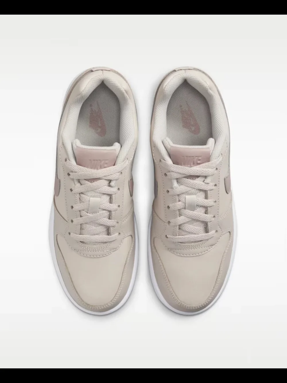 Nike Ebernon Low Womens 9.5/ Mens 8 ,Desert Sand/Taupe - Picture 3 of 5